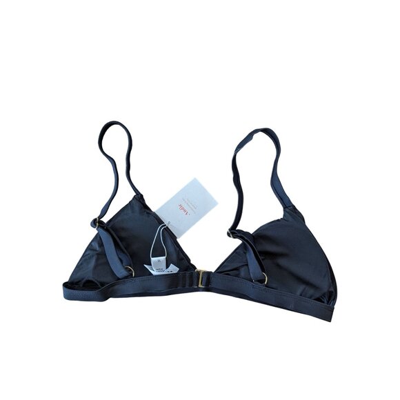 Andie Swim The Caicos Top Eco Nylon Black Size Medium - Picture 8 of 9